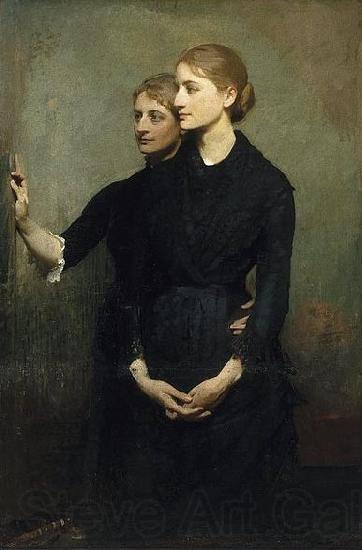 Abbott Handerson Thayer The Sisters Germany oil painting art